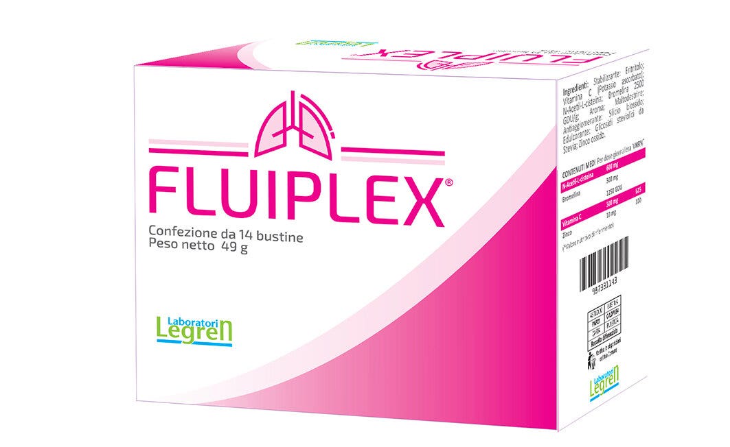 Fluiplex Mucolitico 14 Bustine-1