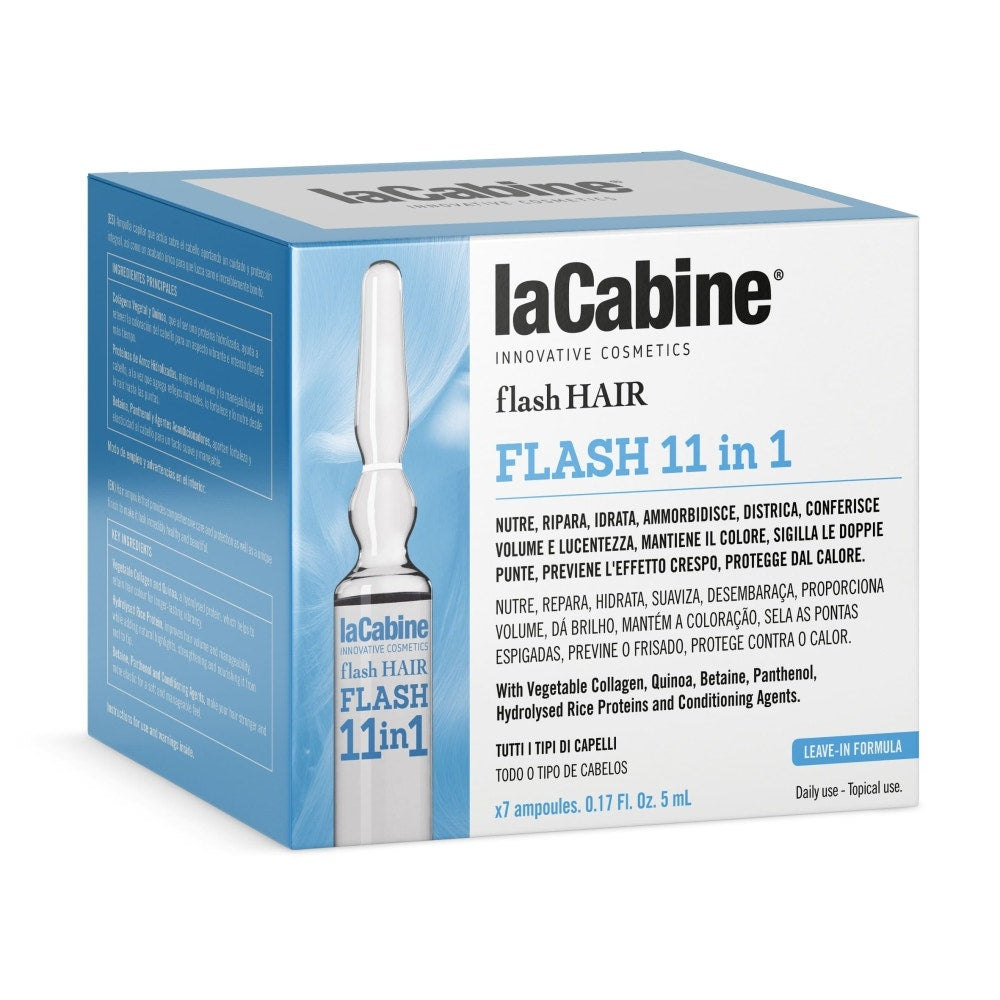 LaCabine Flash 11 In 1 Collagene Per Capelli 7 Fiale-2