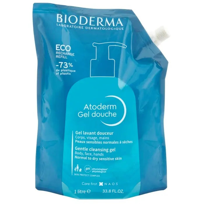 Bioderma Atoderm Gel Doccia Ecoricarica 1 Litro-1
