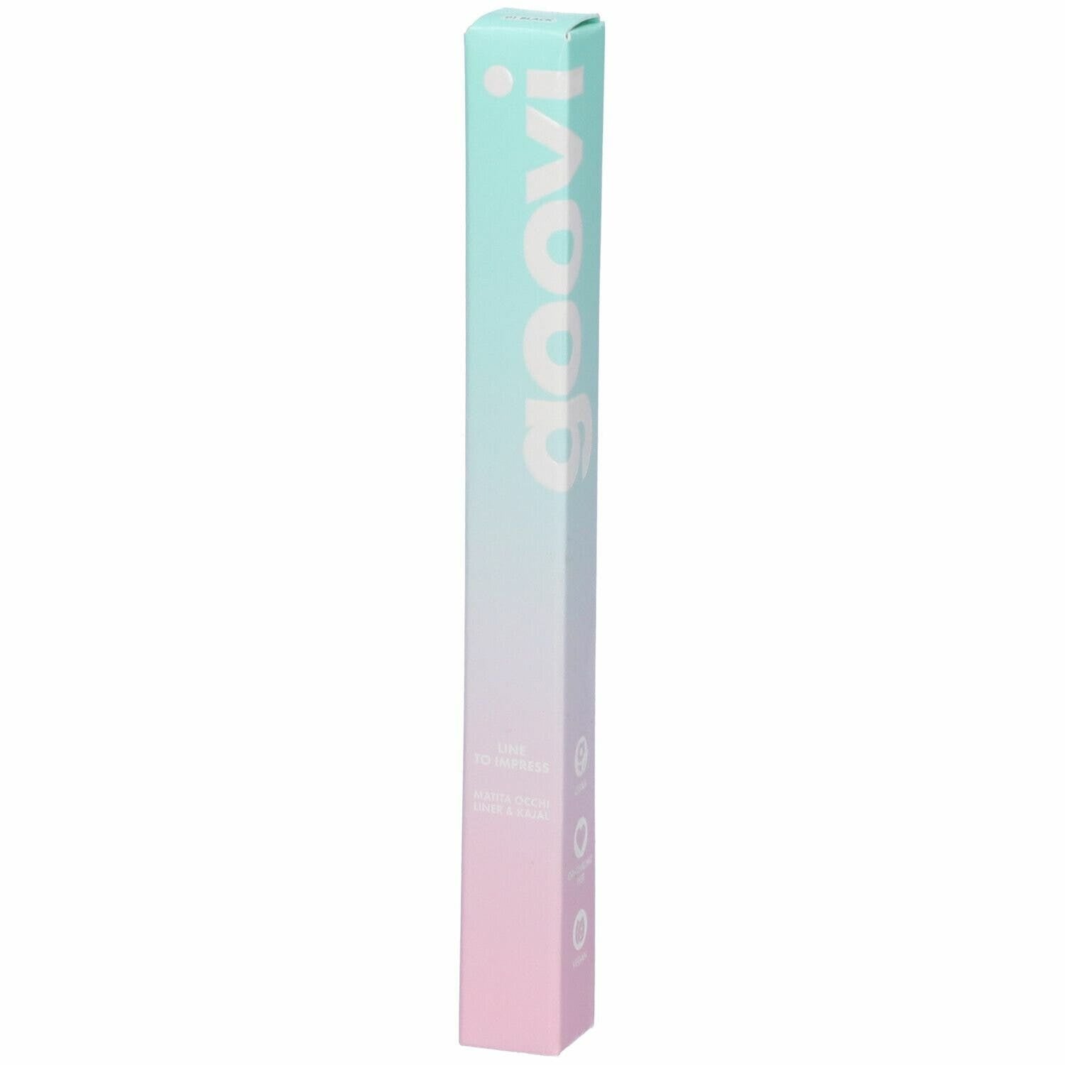 Goovi Matita Occhi Liner & Kajal 01 Black-4