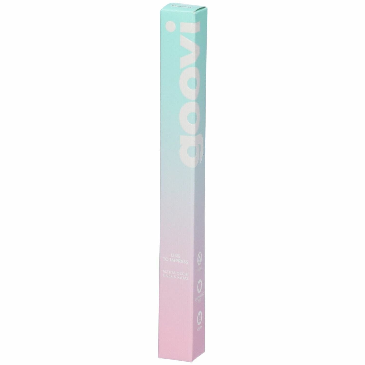 Goovi Matita Occhi Liner & Kajal 02 Brown-4