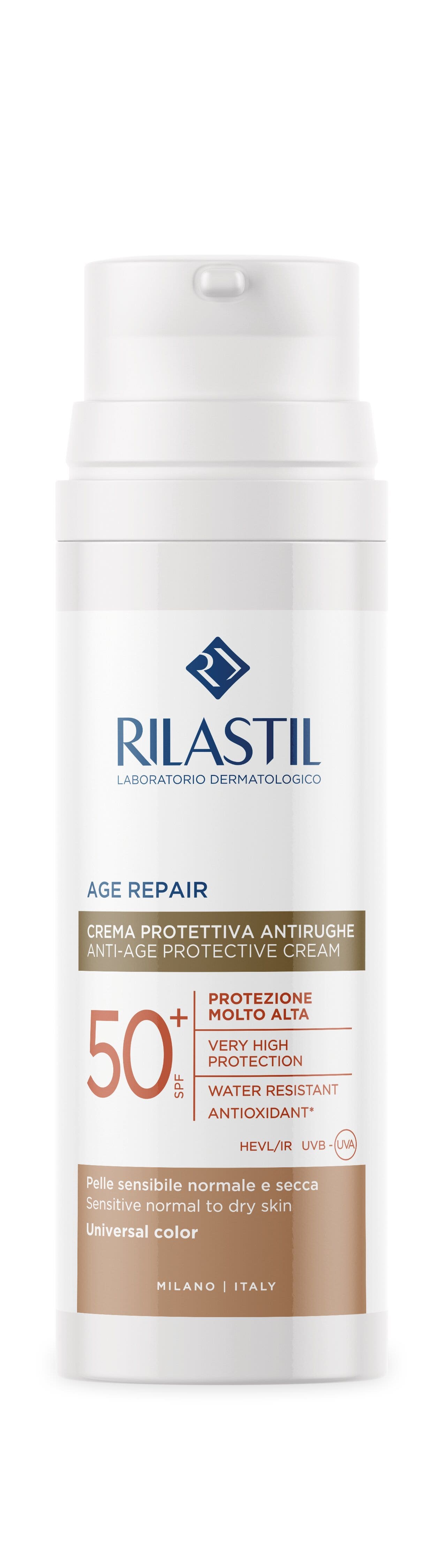 Rilastil Sun Age Repair Crema Solare SPF50+ Universal Color 50ml-2