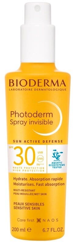 Bioderma Photoderm Spray Invisibile Viso E Corpo 200ml SPF30-1