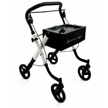 Moretti Rollator Mopedia Sole Pieghevole in Alluminio da Interni 4 Ruote-2