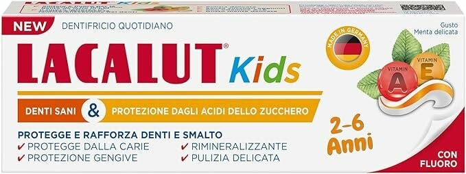 Lacalut Kids Dentifricio 2-6 Anni Con Fluoro 55ml-1