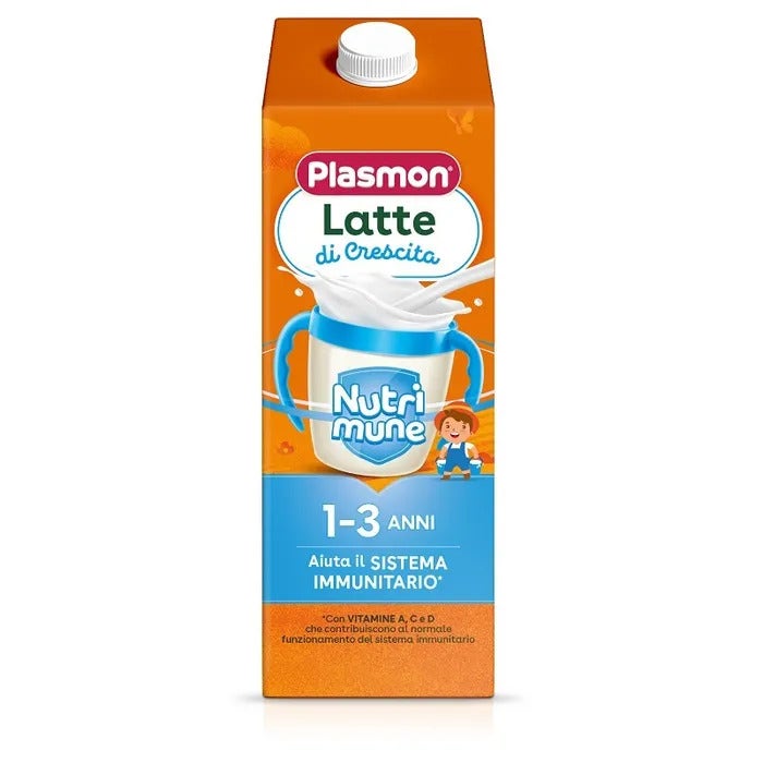 Plasmon Latte Di Crescita Nutrimune 1-3 Anni 6x1 Litro-2