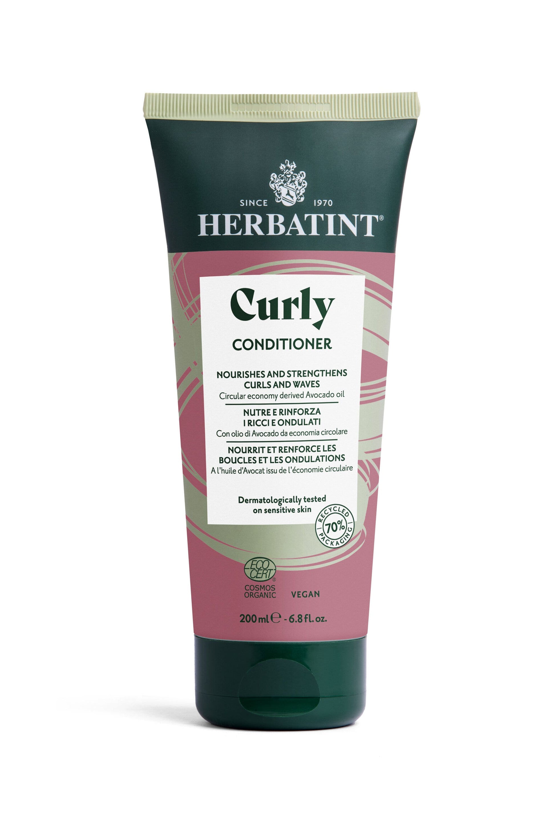 Herbatint Curly Conditioner Balsamo Ricci 200ml-6