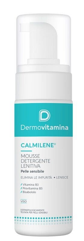 Dermovitamina Calmilene Mousse Detergente Lenitiva Viso 150ml-1