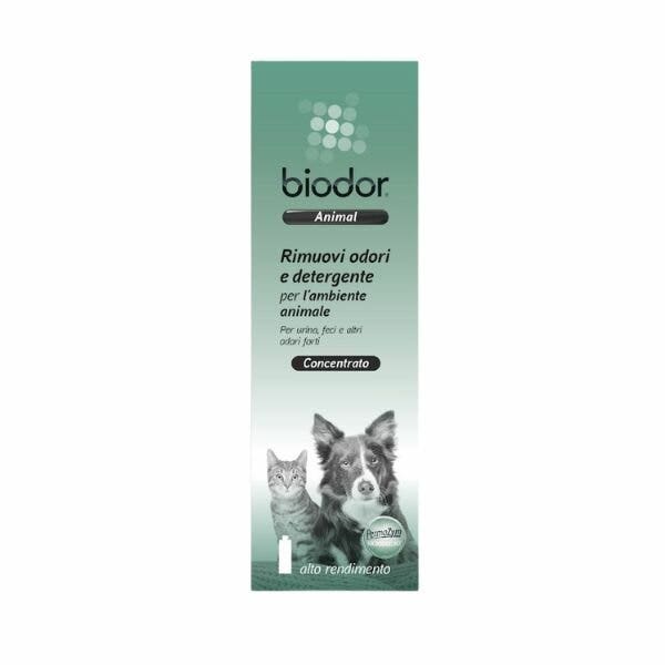 Biodor Animal Concentrato Rimuovi Odori/Detergente Ambiente Animale 1 L-1