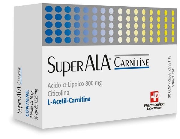 SuperALA Carnitine 30 Compresse-1