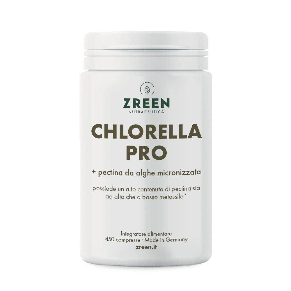 Zreen Chlorella Pro 450 Compresse-1
