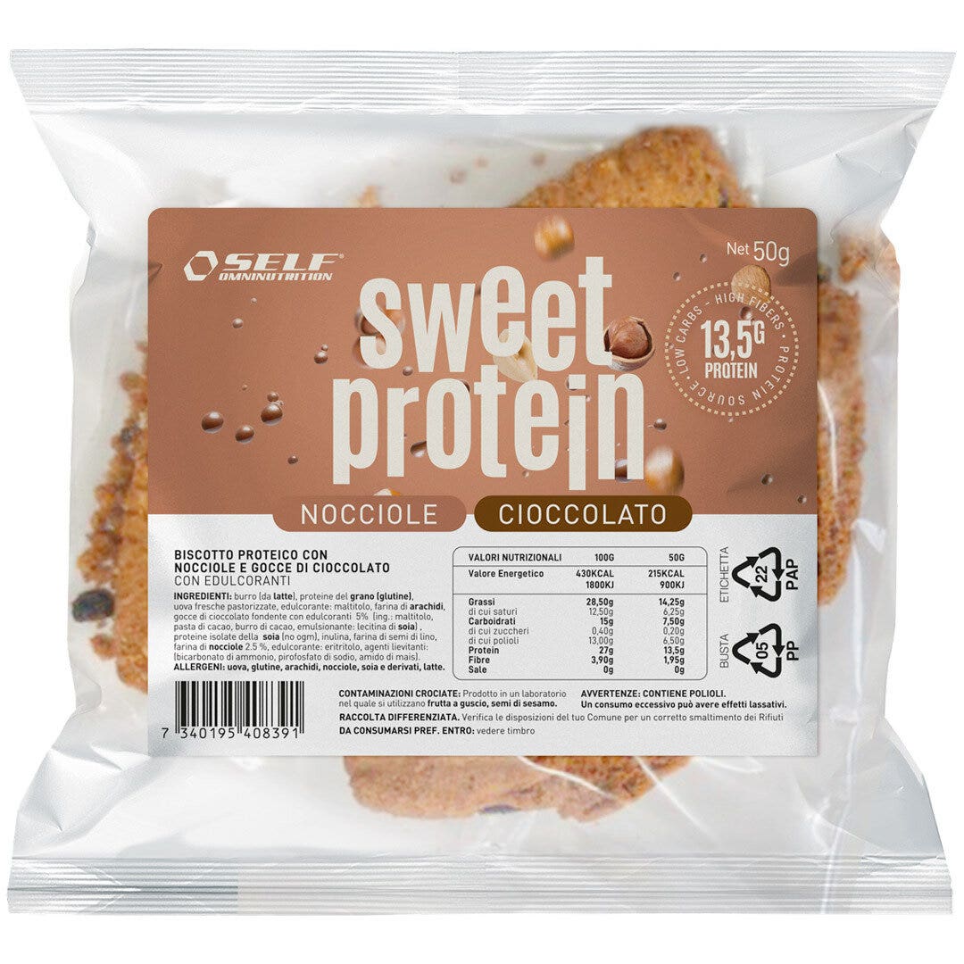 Self Omninutrition Sweet Protein Gusto Cioccolato & Nocciola 50g-1