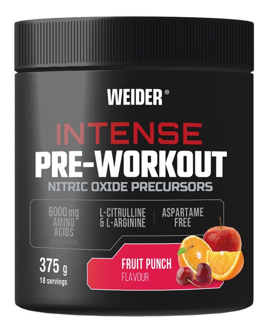 Weider Intense Pre-Workout Gusto Fruit Punch 375g-1