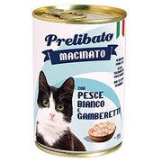 Unipro Gatto Prelibato Macinato con Pesce Bianco e Gamberetti 400g-1