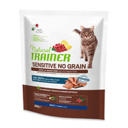 Natural Trainer Sensitive No Grain Adult Con Trota Per Gatti Adulti 300g-1