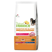 Natural Trainer Sensitive No Gluten Medium & Maxi Adult Con Coniglio Per Cani Adulti 12kg-1