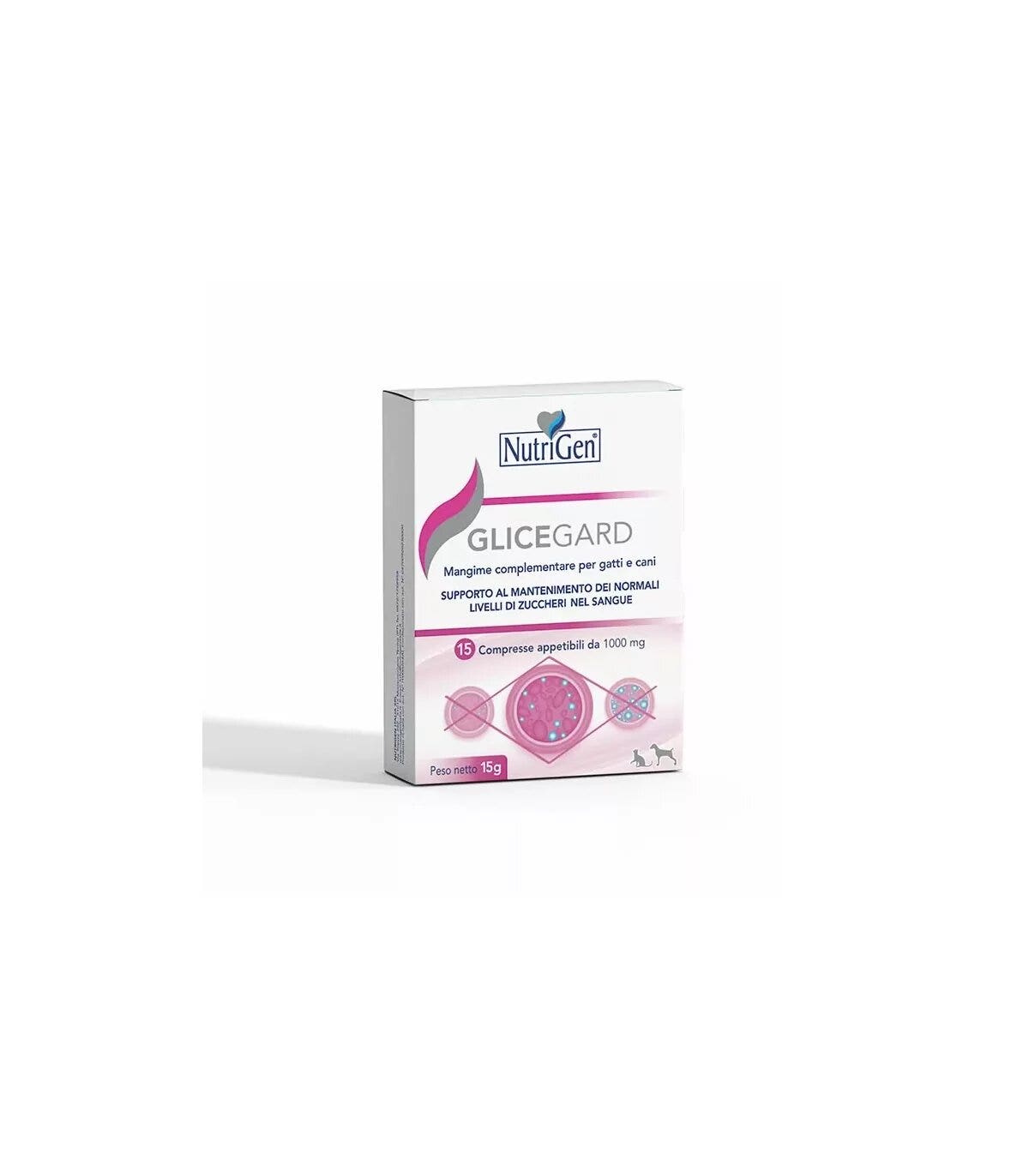 NutriGen Glicegard Cane e Gatto 15 Compresse-1