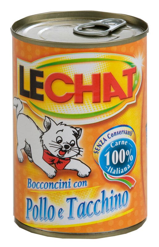 LeChat Bocconcini Pollo E Tacchino Per Gatti Adulti 85g-1