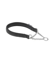 Ferplast Daytona CSS Collare Semistrangolo Nylon Soffice Imbottitura Nero Per Cani CSS25/60-1