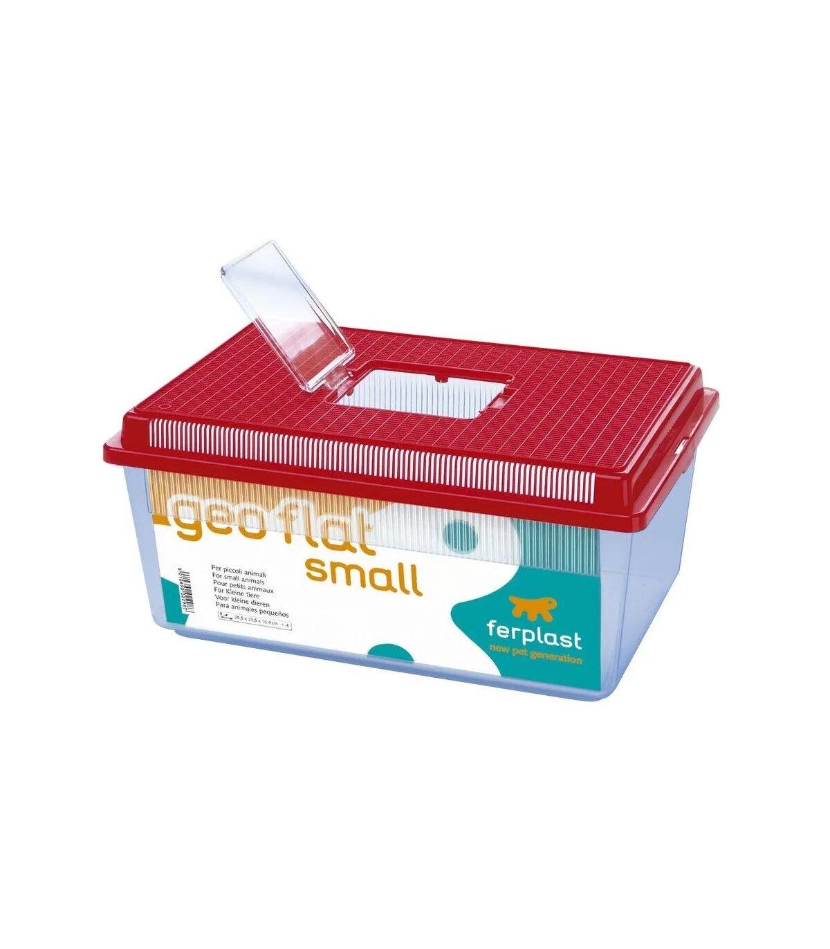 Ferplast Geo Flat Small Contenitore Piccoli Animali Pesci Tartarughe/Insetti-1