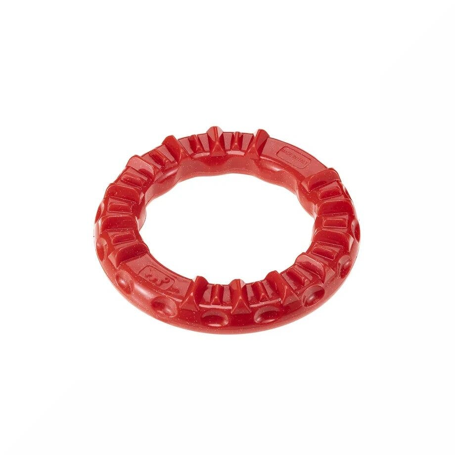 Ferplast Smile Ring Gioco Dentale Anello Taglia Small Rosso Per Cani-1