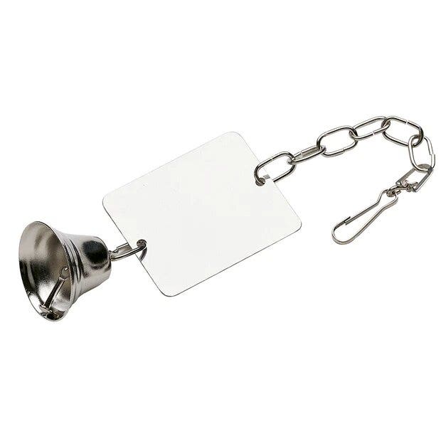 Ferplast Specchietto Rettangolare Con Campanello Small Per Uccelli-1