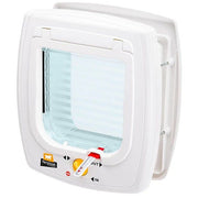 Swing 7 Portina Per Gatti Con Sistema Magnetico Colore Bianco-1