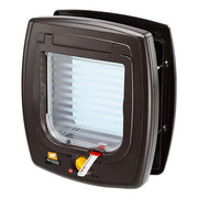 Swing 7 Portina Per Gatti Con Sistema Magnetico Colore Marrone-1