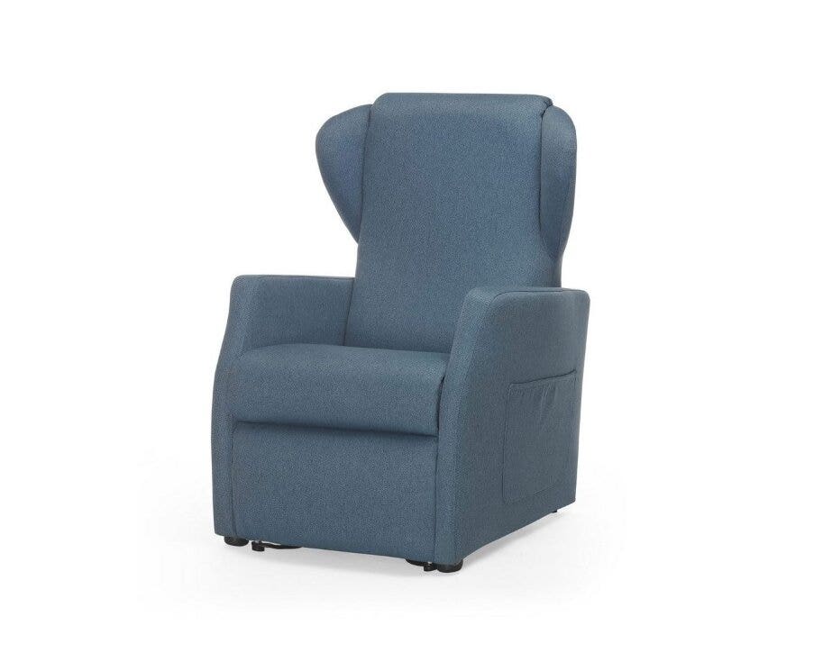 Mopedia Poltrona Elevabile Ninfea Senza Roller PO400 Blu-1