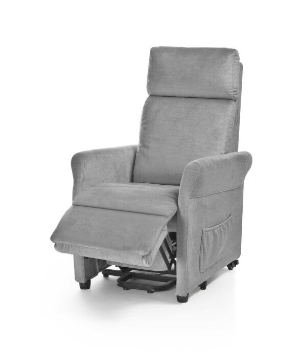 Mopedia Poltrona Elevabile Chloe PO403 Grigio Perla-5