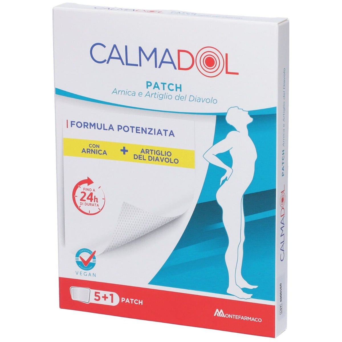 Calmadol 6 Patch Arnica e Artiglio del Diavolo per Dolori Articolari e Muscolari -1