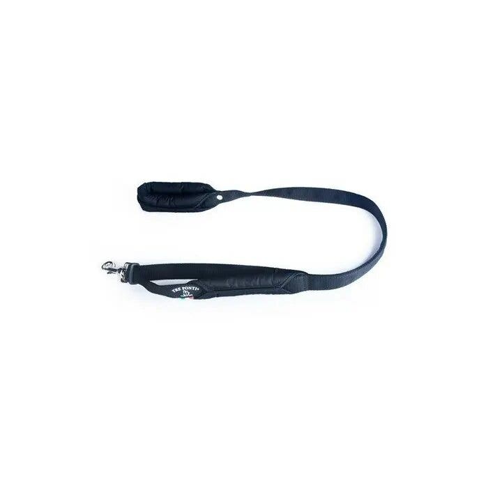 Tre Ponti Guinzaglio Doppio Manico 100cm Colore Nero-1