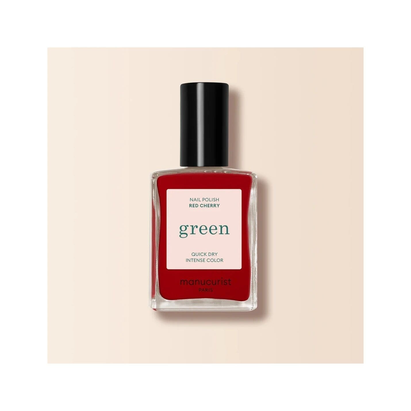 Manucurist Green Smalto Vegano Red Cherry 15ml-1