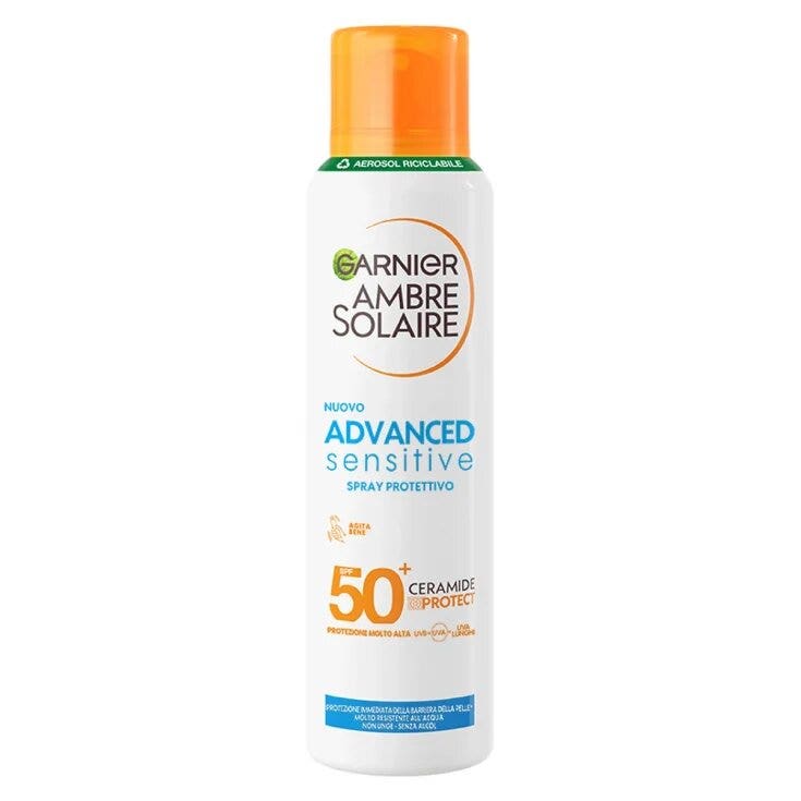 Garnier Ambre Solaire Advanced Sensitive Ceramide Protect Spray Mist 150ml SPF50+-1