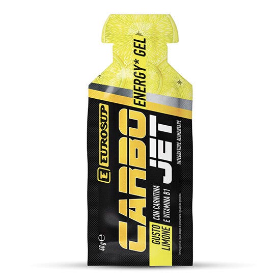Eurosup Carbo Jet Energy Gel Limone 30 Bustine Da 40g-1