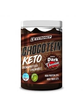Eurosup Chocotein Keto Gusto Dark Chocolate 400g-1
