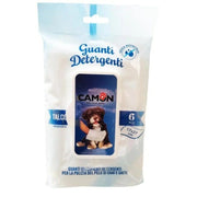 Camon Guanti Detergenti Fragranza Talco 6 Pezzi-1