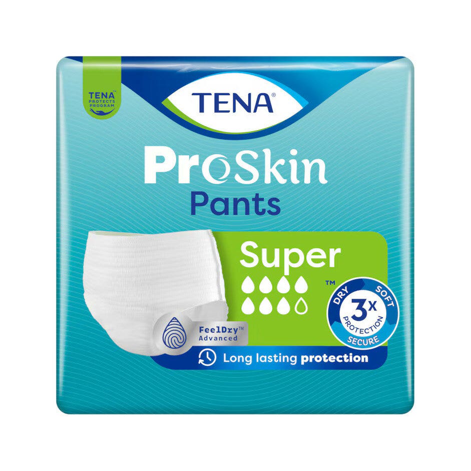 Tena Proskin Pants Super Mutandine Assorbenti Small 12 Pezzi-1