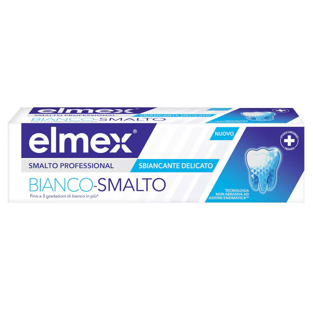 Elmex Bianco Smalto Dentifricio Sbiancante Delicato 75ml-1