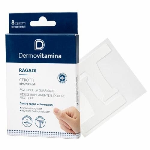 Dermovitamina Ragadi Cerotti 8 Pezzi-1