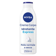 Nivea Crema Corpo Idratante Express Crema Corpo Idratante 72 Ore per Pelle Normale E Secca 250ml-1
