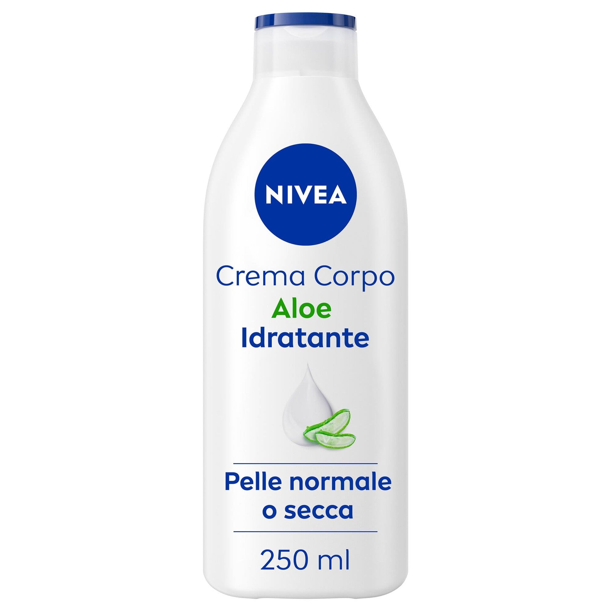 Nivea Crema Corpo Aloe Idratante 72h Per Pelle Secca O Normale 250ml-1