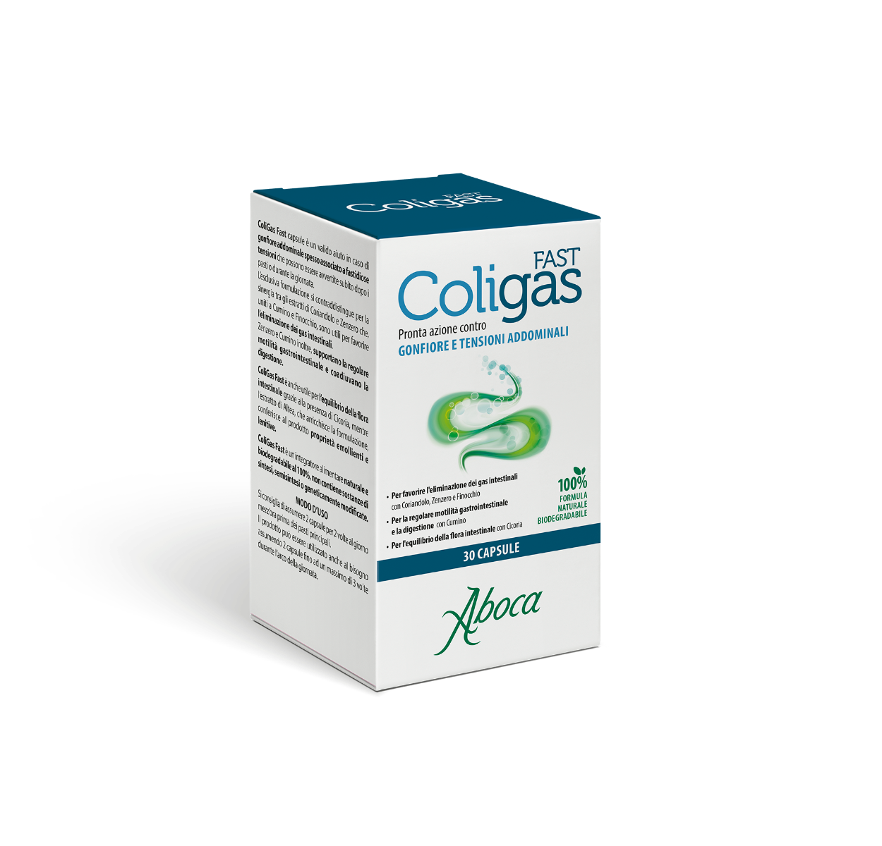 Aboca Coligas Fast 30 Capsule-2