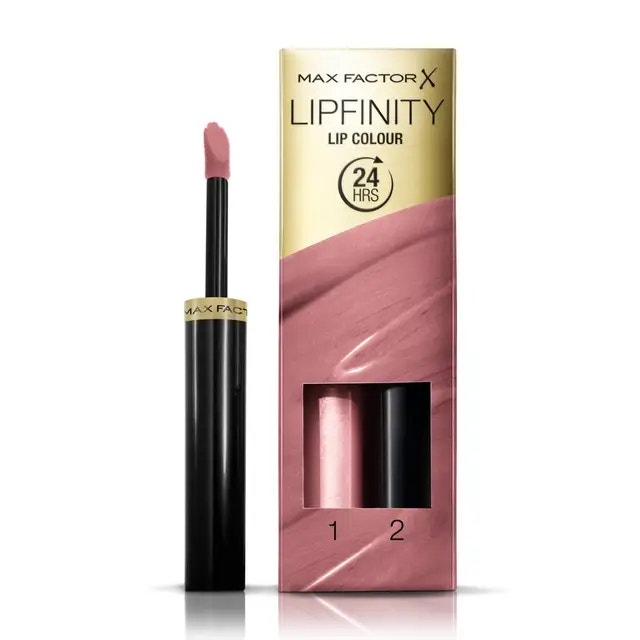 Max Factor Set Labbra Lipfinity Lip Colour Numero 001 Pearly Nude-1