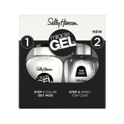 Sally Hansen Miracle Gel Duo Pack Top Coat + Smalto Colore 900 Get Mod-1