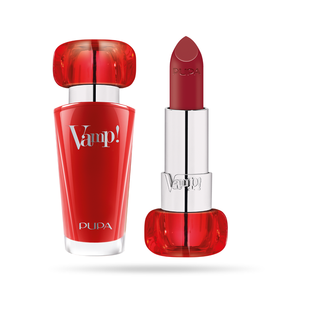 Pupa Vamp! Lipstick Rossetto Volumizzante 3,5g Intense Red 301-1