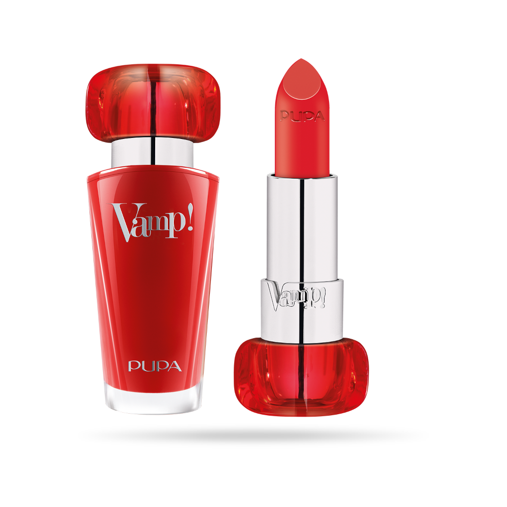 Pupa Vamp! Lipstick Rossetto Volumizzante 3,5g True Orange 305-1