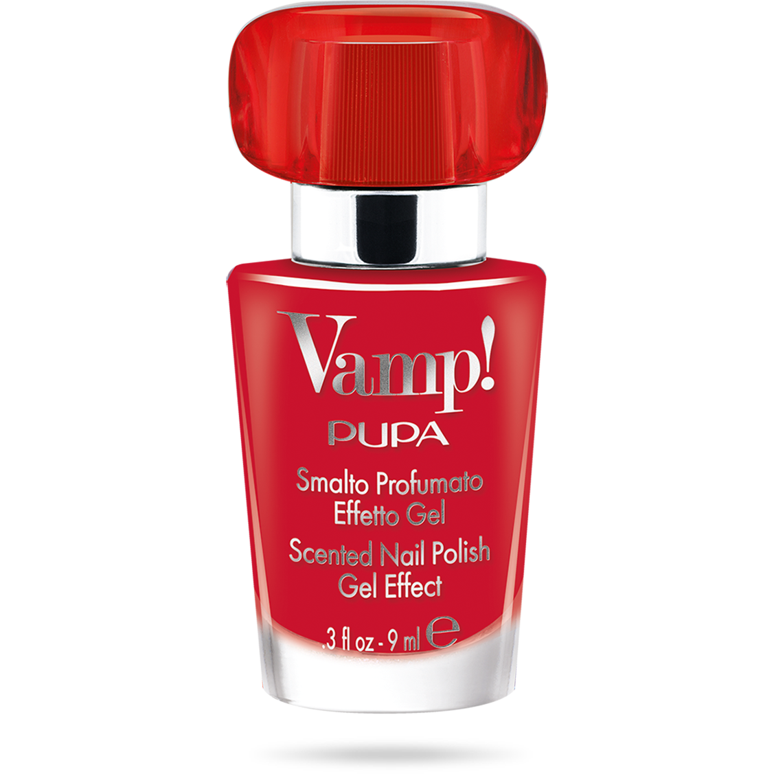 Pupa Vamp Smalto Profumato Effetto Gel 211 Scarlet Red 9ml-1