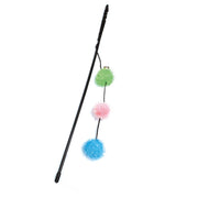 Croci Bacchetta Con Ponpon Gioco Per Gatti -1