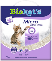 Biokat's Micro Bianco Classic Lettiera In Argilla Naturale Per Gatti 7kg-1